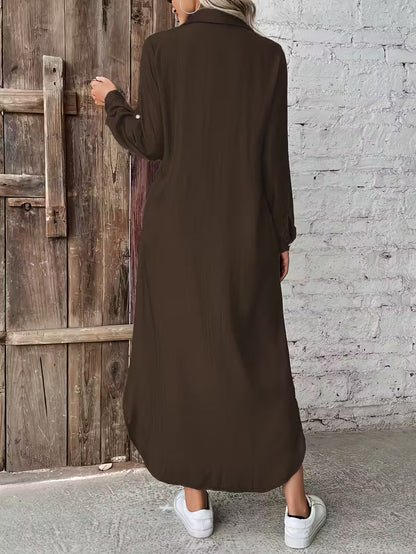 Bellavita™ | Vestido Largo – Look Minimalista con Encanto Europeo y Tejido Premium